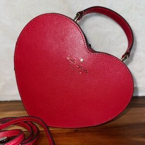 NWT Kate Spade 3D Red Heart Bag